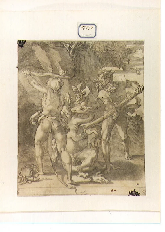 Fiorentino - Ercole e l'idra di Lerna, Museo di Capodimonte, Napoli